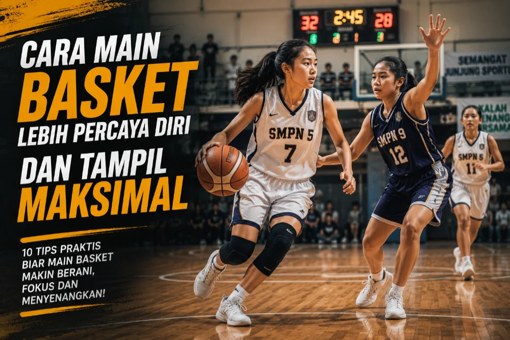 Cara Main Basket Lebih Percaya Diri dan Tampil Maksimal