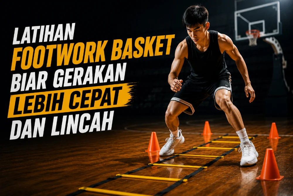 Latihan Footwork Basket Biar Gerakan Lebih Cepat dan Lincah