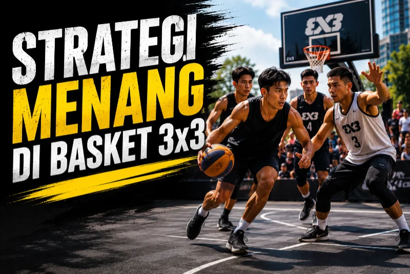 Strategi Menang Basket 3x3 yang Efektif untuk Tim Amatir